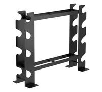 SPORTNOW Soporte Mancuernas de 4 Niveles, Estante de Almacenamiento de Pesas de Acero Resistente para Mancuernas, Kettlebells, para Entrenamiento en Gimnasio Casa, Carga 200 kg, 70x21x55 cm
