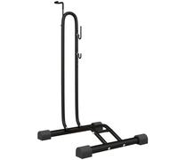 Sportnow Soporte Para Bicicletas De Suelo Vertical Y Horizontal Negro