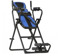 SPORTNOW Tabla Inversión Plegable 3 en 1 Altura Ajustable 155-198 cm | Con Dominadas y Flexiones, Reposacabezas, Ángulos 20° 40° 60°, Soporte Lumbar, Tobillo Bloqueo, Cinturón
