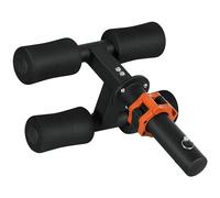 SPORTNOW Tib Bar Tibialis Trainer - Máquina de elevación de pantorrillas para espinillas y Alivio del Dolor de Rodilla, se Adapta a Discos de Peso de 5 cm