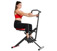 SPORTNOW Total Power Body Crunch con asiento ajustable, plegable, compacto