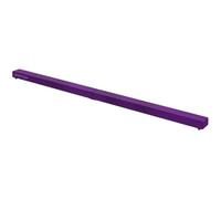 SPORTNOW Viga de gimnasia plegable de 210 cm en terciopelo, viga de equilibrio con base antideslizante, para niños y adultos, violeta