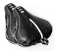 Sportout 2 Piezas Fundas Impermeables para Asientos de Bicicleta Protectores de Lluvia para SillíN PVC Bicicleta Se Adapta a la MayoríA Bicicletas (Negro-2)