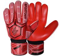 Sportout Guantes de Portero de Portero para jóvenes y Adultos, Agarre Fuerte para los más difíciles ahorros, con Espinas para Dar una protección espléndida para prevenir Lesiones