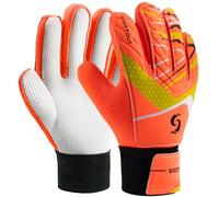 Sportout Guantes de Portero Junior, Guantes de Entrenamiento para niños y niñas, con Doble protección de muñeca y Material de látex Antideslizante Resistente al Desgaste