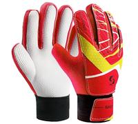 Sportout Guantes de Portero Junior, Guantes de Entrenamiento para niños y niñas, con Doble protección de muñeca y Material de látex Antideslizante Resistente al Desgaste