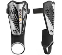 Sportout Kids Youth Adults Soccer Shin Guards with Protective Hard She