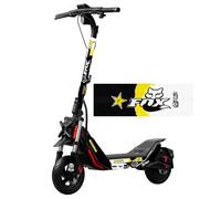 SportRiders Vinilo Segway ZT3 Pro Fox Rockstar con Base Antideslizante. Vinilo Ninebot Segway ZT3 Pro Modelo Fox Rockstar, Pegatinas Patinete ZT3 Pro. Fácil de Instalar