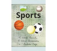 Sports Activity Book: With Word Searches, Word Scrambles and Sudoku