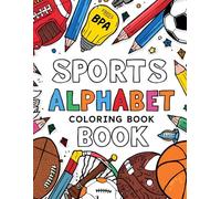 Sports Alphabet Coloring Book