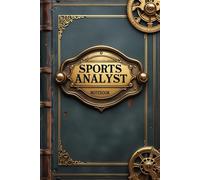 Sports analyst notebook: lined journal for men women work