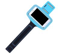 Sports Arm Band para correr | Portateléfono impermeable con ranura clave | Bolsa de almacenamiento a prueba de golpes para ciclismo, senderismo, correr | Ligero y duradero | Ajuste
