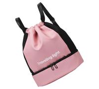 Sports Bag Drawstring Backpacks Water Resistant Swim Gym Fitness Beach For Women Men Drawstring Backpacks Swim Gym Sport with Dry and Wet Separation