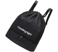 Sports Bag Drawstring Backpacks Water Resistant Swim Gym Fitness Beach For Women Men Drawstring Backpacks Swim Gym Sport with Dry and Wet Separation