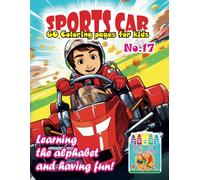 „Sports Car 60 Coloring Pages For Kids - Learning and Great Fun” No.17. Michalski Tomasz, Perek Jarosław Creative Coloring Pages A4 size of 8,5 x 11 inches