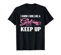 Sports Car Like a girl women empowerment gift Camiseta