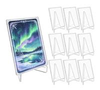 Sports Card Holder Transparent Protective Collectible Display Stand