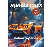 Sports Cars: Colouring Book