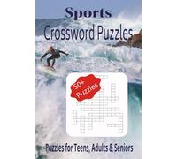 Sports Crossword Puzzles: Crossword Puzzles with Easy to Read Print about Sports Themes | 6x9 inches, 110 pages | 50+ Puzzles ... Gifts for Relaxation, Holidays, and Vacations