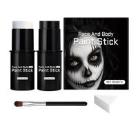 Sports Face Paint Stick, Costume Makeup Tool, 8 g Portable Device with Gentle Use, Skin Paint Aid Tool, Body Makeup with Easy Handling, Home Accessories for Halloween Cosplay Costume Carnival Holiday