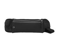 Sports Fanny Pack Ultra Delgada Multifunción Correr Cintura para el maratón Fitness Marathon (Black)
