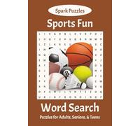 Sports Fun Word Search Puzzle Book: Word Searches with Easy to Read Print using sports related words, 6x9 inches, 110 Pages, 50+ Puzzles with ... Seniors, Great Gift for Sports Enthusiasts