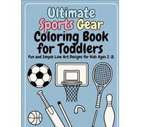 Sports Gear Mandalas Intricate Geometric Patterns Coloring Book Basketball • Soccer • Tennis • Baseball • Cricket • Golf & More Relaxing Line Art Designs for Adults & Teens