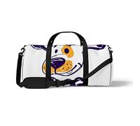 Sports Gym Duffle Bag for Yoga Dancing,Cartoon Dog Face, Workout Carry On Shoulder Bag for Women Men