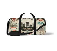 Sports Gym Duffle Bag for Yoga Dancing,Christmas Collection, Workout Carry On Shoulder Bag for Women Men