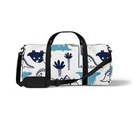 Sports Gym Duffle Bag for Yoga Dancing,Dinosaur Baby, Workout Carry On Shoulder Bag for Women Men