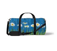 Sports Gym Duffle Bag for Yoga Dancing,Flowers and Plants in Spring, Workout Carry On Shoulder Bag for Women Men
