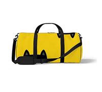 Sports Gym Duffle Bag for Yoga Dancing,Two Black Kitten, Workout Carry On Shoulder Bag for Women Men
