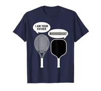 Sports Humor I Am Your Father Funny Pickleball Tennis Racket Camiseta