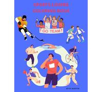 SPORTS LOVERS COLORING BOOK: Fun coloring book with all your favorite sports