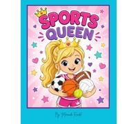 Sports Queen: A Fun and Inspiring Coloring Book for Active Girls Who Love Sports
