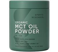 Sports Research, MCT Oil Powder with Prebiotic Fiber, Unflavored, 8.73 oz (247.5 g)