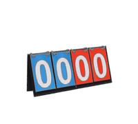 Sports Scoreboard, 4 Scoreboards for Sports Games, Clear And Intuitive for Table Tennis, Basketball And Badminton, 4 Scoreboards (red And Blue)