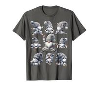 Sports Teacher Gnome Yoga Graphic For Women Funny Yoga Poses Camiseta
