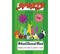 Sports Themed Word Search Book: Sports Themed Word Searches with Easy to Read Print about Sports, Sport Game, Sport Lovers and More | 6x9 inches, x ... … Gift for Vacations, Holidays and Free Times