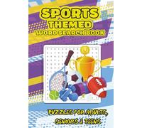 Sports Themed Word Search Book: Sports Themed Word Searches with Easy to Read Print about Sports, Sport Game, Sport Lovers and More | 6x9 inches, x ... … Gift for Vacations, Holidays and Free Times