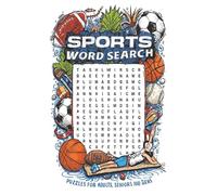 Sports Themed Word Search Puzzle Book: Word Searches with Easy to Read Print about Sports, Competition, Competitive Games and more | Size of pages ... Gift for Vacations, Holidays and Free Times