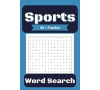 Sports Themed Word Search: Word Searches With Easy To Read Print About Sports, Sporting Activities, and Sporting Events / 6 X 9 Inches, 110 pages / ... Gifts for Vacation, Holiday, and Free Times