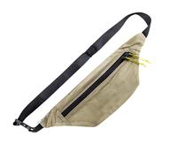 Sports Waist Bag, Portable Travel Storage Waist Pouch,14.96x5.04 pulgadas Adjustable Sturdy Strap Phone Fanny Pack for Running, Hiking, Cycling, Outdoor Sports Casual Satchel, caqui, ver descripción