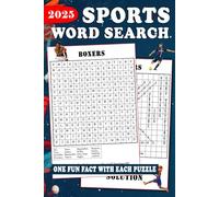 SPORTS WORD SEARCH BOOK: WORD FIND BOOK FOR KIDS, ADULTS AND SENIORS. SPORTS RELATED, WITH ONE FUN FACT FOR EACH PUZZLE