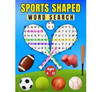 Sports Word Search for Kids Ages 6-12 - Shaped Puzzles for Sports Fans! (Sherlock's Shaped Word Searches)