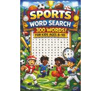 Sports Word Search for Kids ages 8-10: Themed puzzles about 50 different sports! Fun and educational! Improve spelling and reading! (Quality educational word search puzzle books for kids)