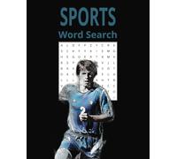 SPORTS Word Search: Fun Sports Themed Word Puzzle Book | Print Easy to Read | For Adults, Seniors, and Teens