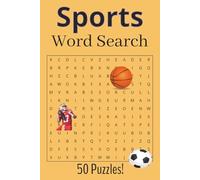 Sports Word Search Puzzle Book for Kids: Includes Soccer, Baseball, Football, Volleyball, and Basketball Words and Other Common Sports