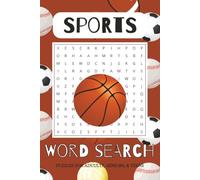 Sports Word Search Puzzle Book: Word Search Puzzles with Easy to Read Print about Sports, Sports Activities, Sports Competition and more | 6 x 9 ... . Gift for Vacation, Holidays and Relaxation