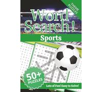 Sports Word Search Puzzle Book: Word Search Puzzles with Easy to Read Print about Sports, Sports Activities, Sports Competition and more | 6 x 9 ... . Gift for Vacation, Holidays and Relaxation